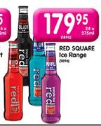 Red Square Ice Range-24X275ml