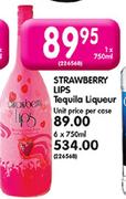 Strawberry Lips Tequila Liqueur-6X750ml