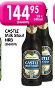 Castle Milk Stout NRB-24X340ml 