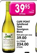Cape Point Splottered Toad Sauvignon Blanc-6X750ml