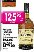 Klipdrift Premium Brandy-12X750ml