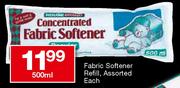 Housebrand Fabric Softener Refill-500ml