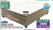 Edblo Cornwall Support Top Queen Base Set-152cm