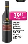 Laborie Merlot/Cabernet Sauvignon-6 x 750ml