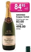 Simonsig Kaapse Vonkel-750ml