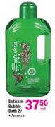 Satiskin Bubble Bath Assorted-2ltr Each
