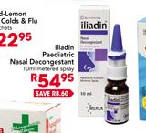 Iliadin Paediatric Nasal Decongestant-10ml Metered Spray
