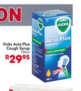 Vicks Acta Plus Cough Syrup-150ml