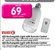Ellies rechargeable light on sale bulbs