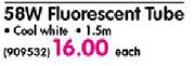 Osram 58W Fluorescent Tube-1.5m Each