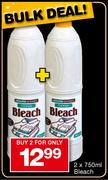 House Brand Bleach-2x750ml