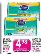 Lil-Lets Essentials Pads-8's