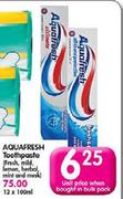 Aquafresh Toothpaste-100ml