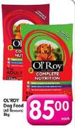Ol'Roy Dog Food(All Flavours)-8kg Each