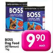 Boss Dog Food(All Flavours)-1kg Each