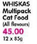Whiskas Multipack Cat Food-12x85gm