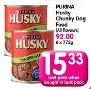 Purina Husky Chunky Dog Food 775gm-Each
