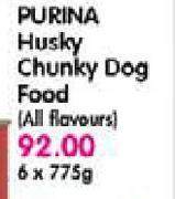Purina Husky Chunky Dog Food-6x775gm