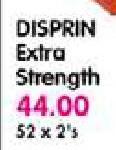 Disprin Extra Strength-52x2's