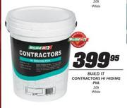 Build It Contractors Hi Hiding PVA White-20L