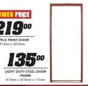 Light Duty Steel Door Frame-813mm x 2032mm x 115mm