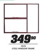 TD75 Steel Window Frame