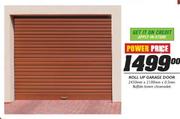 Roll Up Garage Door-2450mmx2100mmx0.5mm