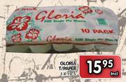 Gloria T/Paper-1 x 10's