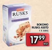 Bokomo Rusks-500gm