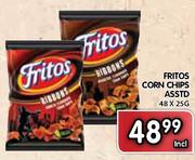 Fritos Corn Chips-48 x 25gm