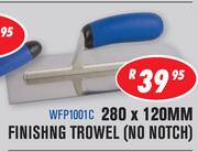 280 X 120mm Finishing Trowel(No Notch)