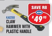 Claw Hammer With Plastic Handle(KA026B)