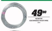 Hendok Galvanized Roof Wire-50m