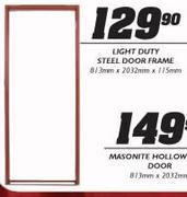Light Duty Steel Door Frame-813mmx2032mmx115mm