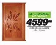Pivot Door Complete-1.2mx2032mm