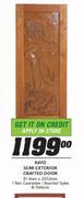 Kayo-Semi Exterior Crafted Door-813mmx2032mm
