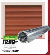 Roll Up Garage Door-2450mmx2150mmx0.5mm