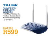 TP-Link 300Mbps W/Extender(WA830RE)-Each