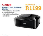 Canon Pixma 4 In 1 Printer(MX524)-Each