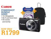 Canon Powershot Bundle(A3500)-Each