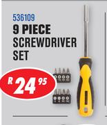 Dixon 9 Piece Screwdriver Set (536109)