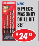 Beyer 5 Piece Masonary Drill Bit Set (M502)