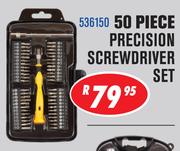 Dixon 50 Piece Precision Screwdriver Set (536150)