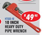 Dixon 10 Inch Heavy Duty Pipe Wrench (HT603-10)