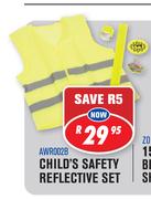 Child's Safety Reflective Set(AWR002B)