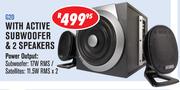 Dixon 2.1 Channel Multimedia Speaker System (G20)