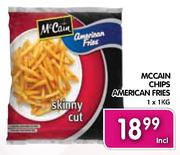 Mccain Chips American Fries-1 x 1kg