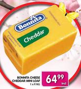 Bonnita Cheese Cheddar Mini Loaf-1 x P/Kg