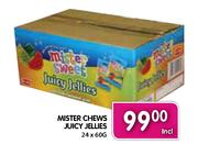Mister Chews Juicy Jellies-24 x 60G
