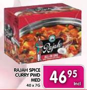 Rajah Spice Curry Pwd Med-40 x 7G